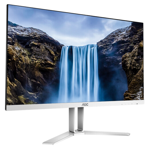 AOC27N1H27-inch AH-IPS wide viewing angle full screen three-sided frameless design HD interface energy-saving low blue light non-flicker LCD computer monitor