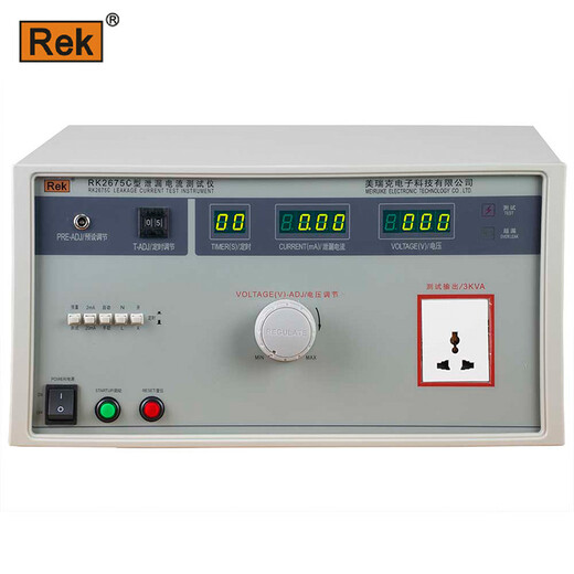 
Merik RK2675AM Leakage Current Tester Leakage Current Detector Insulation Performance Detector Passive Detector RK2675C [Standard Type 2000VA]