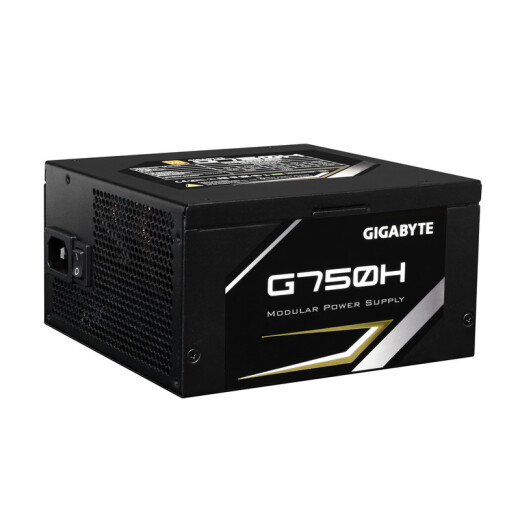 GIGABYTE rated 750WGP-G750H power supply (5-year warranty/80Plus gold medal/14CM silent fan/half module/desktop power supply)