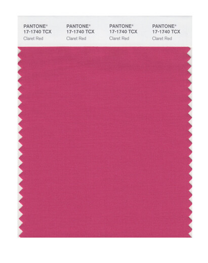 Pantone/Pantone/Kollektion Kleidung und Zuhause 17-1740 bis 17-2601TCX Baumwollversion Single Color Card 17-1740x