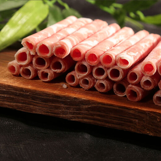 Donglaishun Inner Mongolia lamb raw cut mutton slices 1Jin Jin is equal to 0.5kg, hot pot ingredients mutton roll, halal Chinese time-honored brand