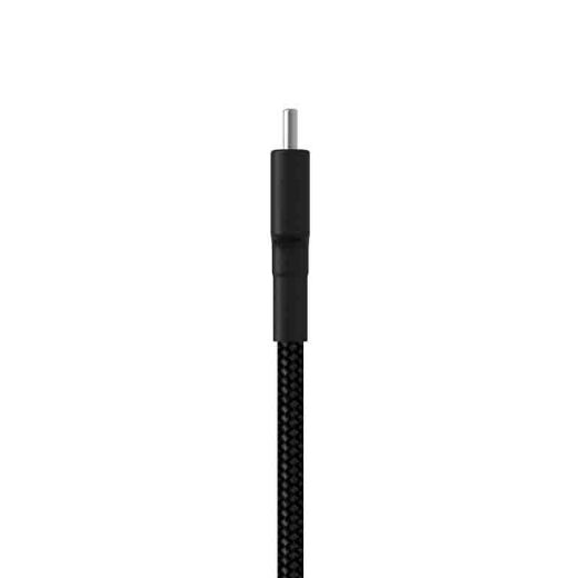 Xiaomi original USB-C data cable 100cm black braided cable version 100cm supports fast charging and adapts to Xiaomi mobile phones