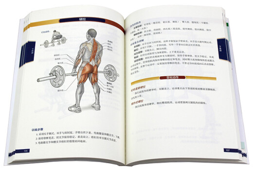 Bodybuilding and fitness exercise system training (full color illustrations 2nd edition) (produced by People's Post Sports)