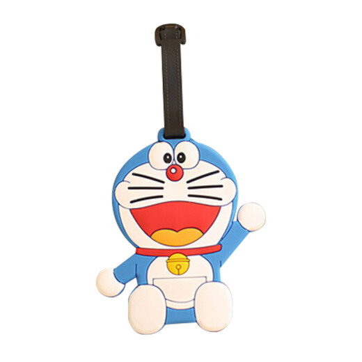 Luggage Tag Tag Luggage Boarding Pass Lanyard Cute Female Business Suitcase Cartoon Creative Checking Tag Set Luggage Tag Jingle Cat-Cartoon