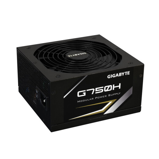 GIGABYTE rated 750WGP-G750H power supply (5-year warranty/80Plus gold medal/14CM silent fan/half module/desktop power supply)