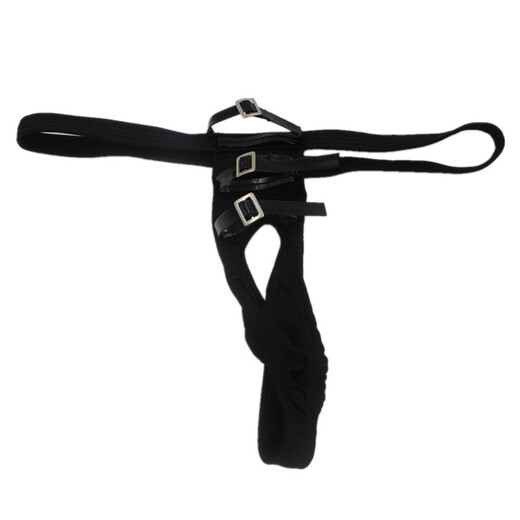 
Private sexy underwear, men's sexy underwear, tied and tied thong alternative T-trousers, tied cover, C384 average size 170Jin [Jin equals 0.5 kg], black