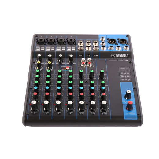 Yamaha mixer MG series professional mixer multi-channel control with effector stage performance company conference group settings MG10 mixer 10 channels