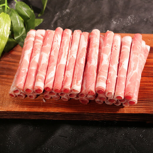 Donglaishun Inner Mongolia lamb raw cut mutton slices 1Jin Jin is equal to 0.5kg, hot pot ingredients mutton roll, halal Chinese time-honored brand