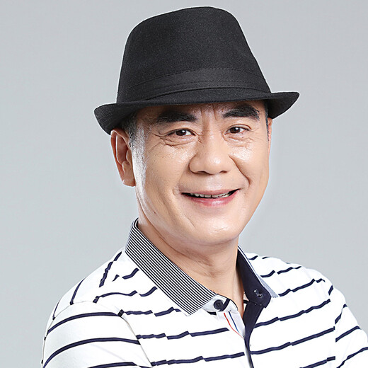 BILLSURF Woolen Hat Men's Autumn and Winter Matching Hat Middle-aged and Elderly Casual Jazz Hat Dad Black British Hat Men's Flat Ribbon-Gray One Size 56-58