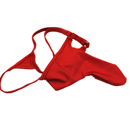 Private Shang Men's underwear, alternative thong, T-pants, briefs and underwear, one size fits all, 170Jin, Jin is equal to 0.5kg, 2. Men's underwear with set, red