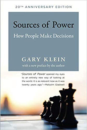 现货 如何作出正确决策 二十周年纪念版 Sources of Power, 20th Anniversary Edition: How People Make Decisions