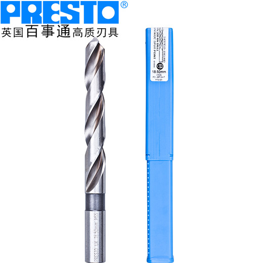 Beston drill bit high speed steel straight shank twist drill tip 13020mm drill tip 01080 19:0mm single pack