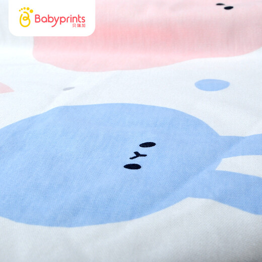 贝瑞加Babyprints婴儿隔尿垫巾透气可洗防水新生儿护理垫月经垫床单 克里克利 100*70cm