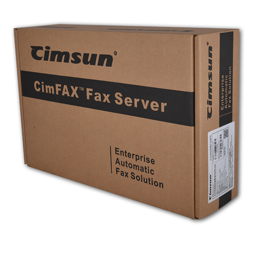 CimFAX fax server, enterprise-class network fax machine, high-speed 33.6K, multiple security guarantees for fax data, enhanced security version, Z5s 800 users, 128G storage