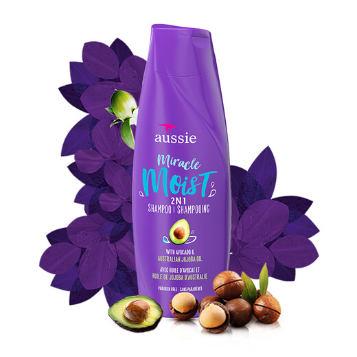 Kangaroo (Aussie) imported from the United States, moisturizing and moisturizing shampoo 360ml/bottle, oil control, nourishing and repairing frizzy damage