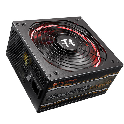 Tt (Thermaltake) rated 530WSmart530MRiing desktop computer host chassis power supply (full module/braided module line/intelligent temperature control fan)