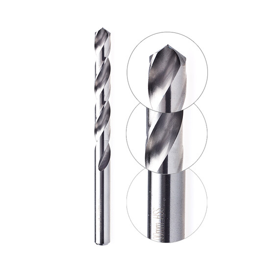 Beston drill bit high speed steel straight shank twist drill tip 13020mm drill tip 01080 19:0mm single pack