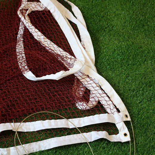 博森特（BOSENTE） 羽毛球网子 羽毛球网室内外便携式羽毛球网标准羽毛球网比赛级 升级款（四包边 钢丝绳）