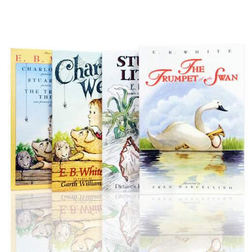 英文原版 夏洛的网 Charlotte's Web 夏洛特的网 EB怀特童书三部曲 蓝思阅读指数680L