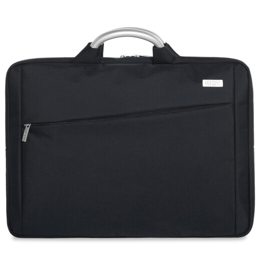 
LeXON shoulder bag men's business laptop 16-inch computer bag casual thin handbag briefcase briefcase black-LN1049N3 medium bag 13.3 inches