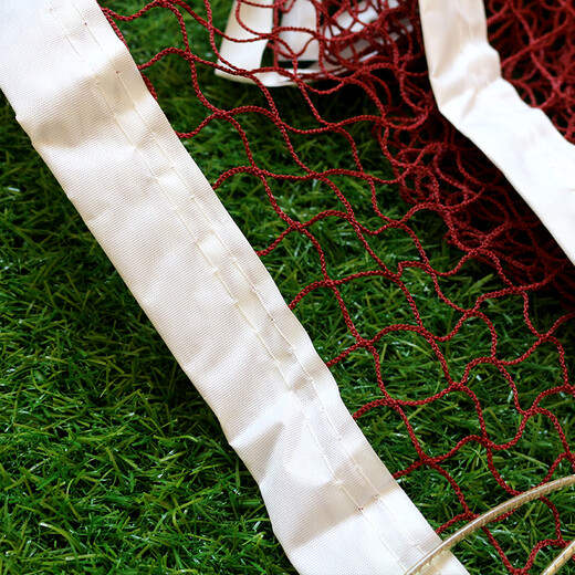 博森特（BOSENTE） 羽毛球网子 羽毛球网室内外便携式羽毛球网标准羽毛球网比赛级 升级款（四包边 钢丝绳）