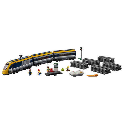 LEGO CITY TRAIN Series, Gift d'anniversaire pour enfants, train de passagers 60197