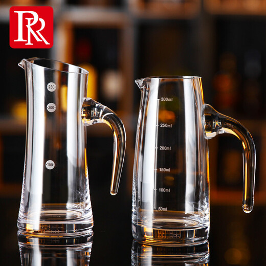 Crystal white wine dispenser with scale, creative glass foreign wine dispenser, fast red wine decanter, wine set, baer No. 1 cup