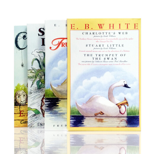 英文原版 夏洛的网 Charlotte's Web 夏洛特的网 EB怀特童书三部曲 蓝思阅读指数680L