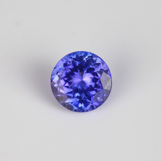 Tiya farbiger Schatz Tansanitsteine ​​sind ca. 1,5ct, ca. 775 mm, Tansanit, reines runder Tansanit Bare Stone T008
