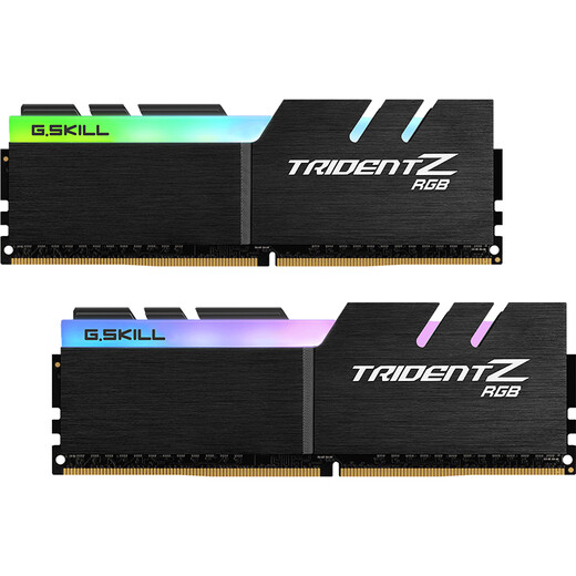 G.SKILL Zhiqi (G.SKILL) 16GB (8G2) Set DDR4 3200 Frequency Desktop Memory Stick-Phantom Light Ji RGB Light Stick (C16)