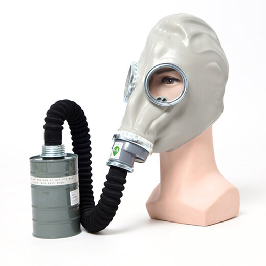 Tangfeng gas mask chemical toxic gas fire mask anti-organic gas mask fire escape mask gas mask for spray painting respiratory mask mask + catheter + No. 7 filter tank