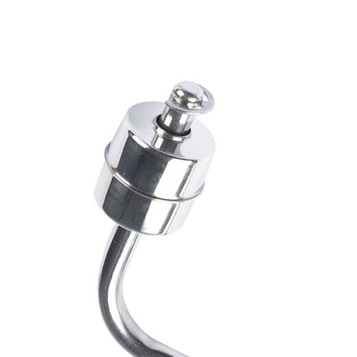 
Eleco side-mounted 304 stainless steel small float switch liquid level switch water level switch elbow bend pipe float valve side-mounted single ball 122mm (ESC12210 1A1)