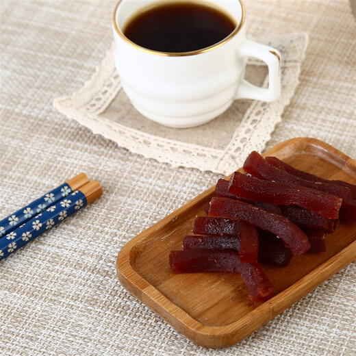 Jinye snacks, candied fruit, hawthorn pulp strips 150g/bag