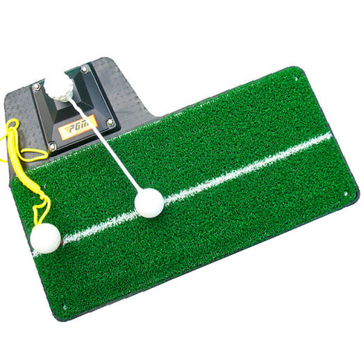PGM Version améliorée Golf Swing Exerciser Golf Practif Golf Practif Mini importé 66 Grass sur fond blanc