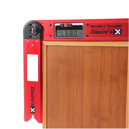KAPRO992 digital display angle meter woodworking electronic digital display ruler protractor high precision angle ruler level ruler with blisters