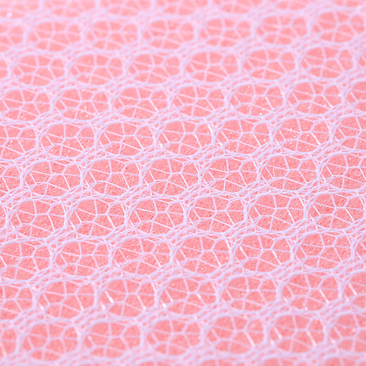 FaSoLa sponge wipe scouring pad 5 pieces for pot scrubbing, dishwashing, mesh sponge cloth, kitchen cleaning and decontamination wipes, mixed colors