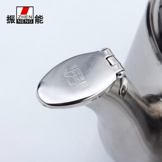 Zhenneng 304 stainless steel household whistle sound kettle thickened large capacity kettle gas induction cooker universal 6L 304 stainless steel 6L