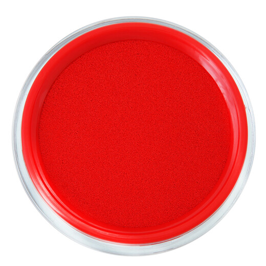 Schnelltrocknende, sofortige Trocknung, quadratische Druckbühne des Druckstempelstempelstempels für finanzielle Spezialdrucköl Red Circular Printing Platform 9863