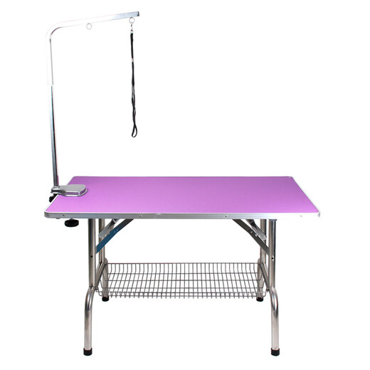 Chunzhou N-301 Folding Grooming Table Pet Grooming Table Large Purple