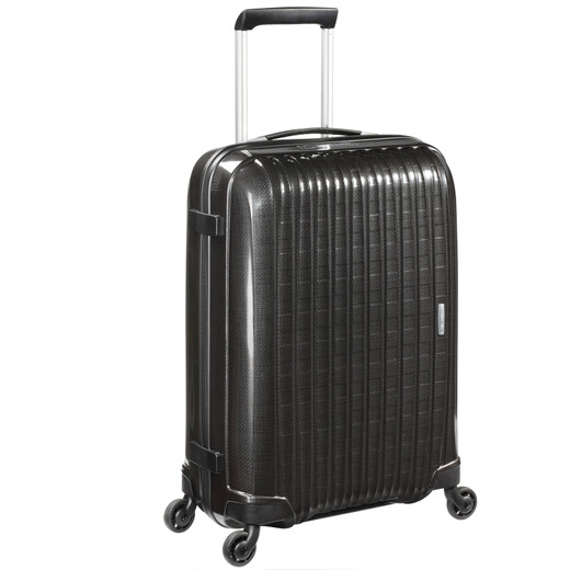 Samsonite (Smiley) CHRONOLITE imported from Europe tough and light universal wheel trolley case 40U*09003 black 28 inches