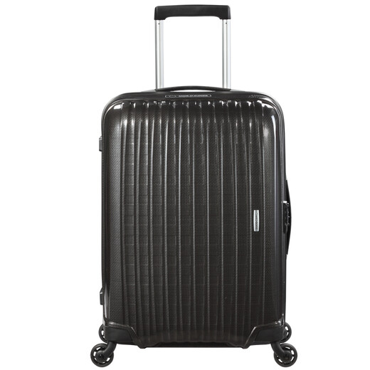Samsonite (Smiley) CHRONOLITE imported from Europe tough and light universal wheel trolley case 40U*09003 black 28 inches