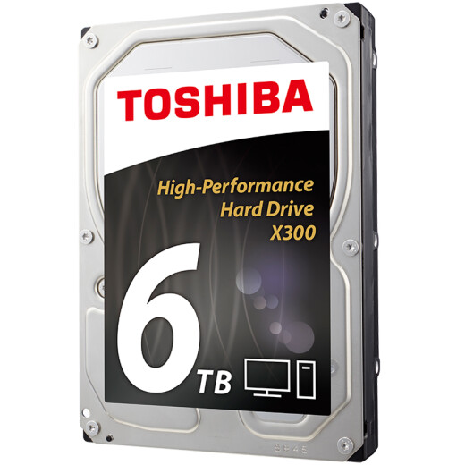 TOSHIBA 6TB128MB7200RPM desktop mechanical hard drive SATA interface X300 series (HDWE160)