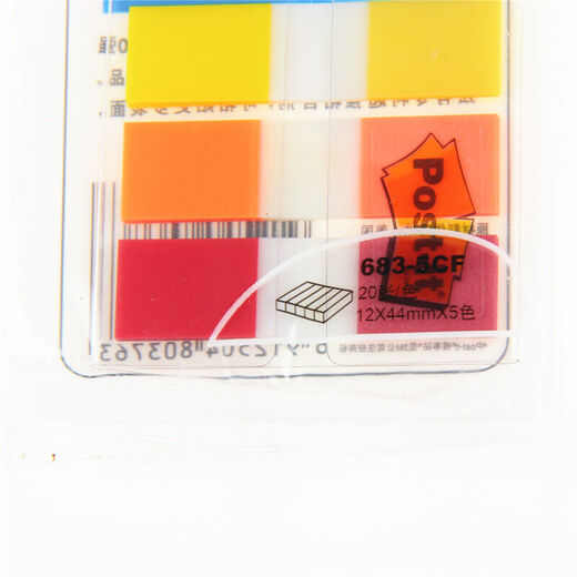 3M Sticky Notes Post-It Pagination Index Lesezeichen Aufkleber Aufkleber Fluoreszenz transparent Convenience Posting 683-5cm 683-5CF