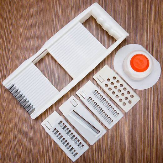 Fengchi grater multifunctional vegetable cutter shreds and slices radish and potato shreds grater kitchen gadgets vegetable cutter grater grater household shredder cucumber 6-piece set grater