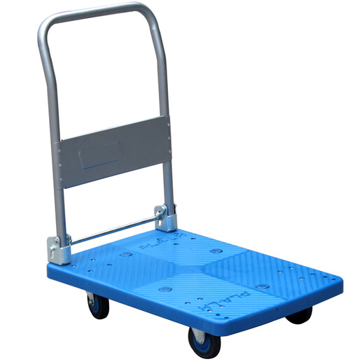 LAOA (LAOA) folding trolley, flatbed, small pull cart, trailer, warehouse truck, pull truck, medium static load bearing 300Jin Jin is equal to 0.5kg LA141150
