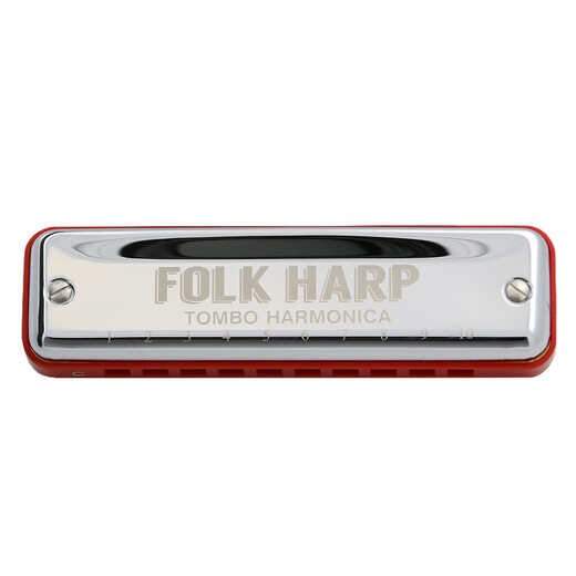 Tombo Ten-Loch Mundharmonica für Erwachsene Studenten Anfänger Blues Blues Paddy Irish Scale 6610H 10-Loch A-Tune-Paddy-Skala
