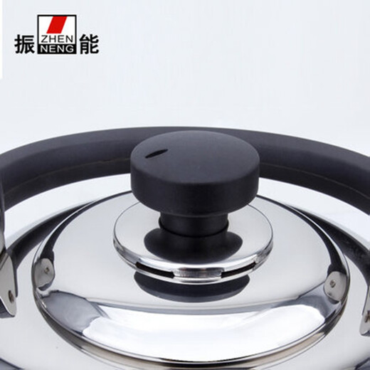 Zhenneng 304 stainless steel household whistle sound kettle thickened large capacity kettle gas induction cooker universal 6L 304 stainless steel 6L