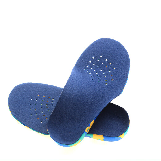 SABINNI children's and toddlers' splayed foot corrective insoles inner X/O-shaped arch pad baby foot valgus arch support flat foot camouflage color 175mm
