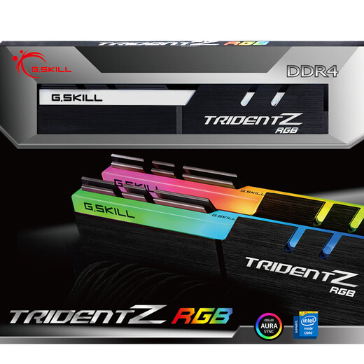 G.SKILL Zhiqi (G.SKILL) 16GB (8G2) Set DDR4 3200 Frequency Desktop Memory Stick-Phantom Light Ji RGB Light Stick (C16)