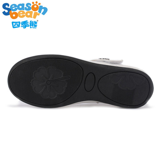 SEASONBEAR girls' leather shoes, two-layer genuine leather shoes, black soft-soled princess shoes, new children's leather shoes for middle and large children, student performance shoes, black (two-layer cowhide) 37, inner length 24cm